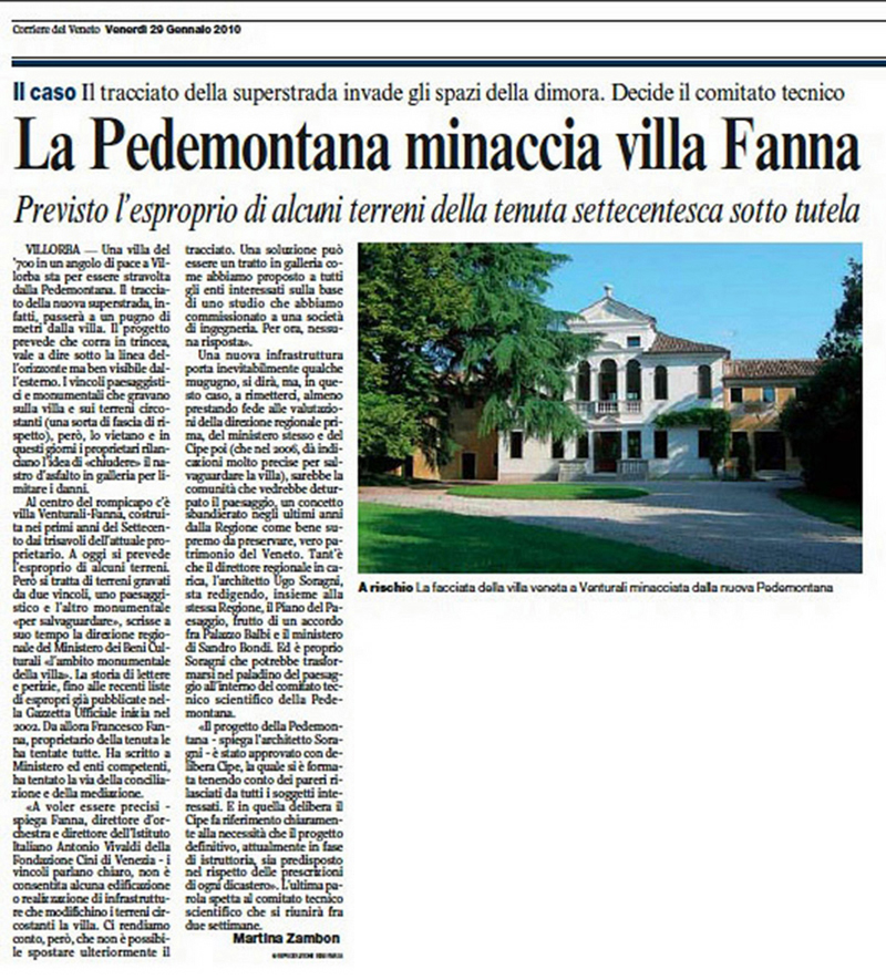 Villa Venturali Fanna